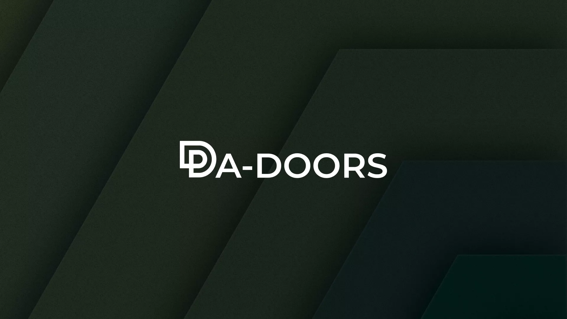 Создание логотипа компании «DA-DOORS» в Монино
